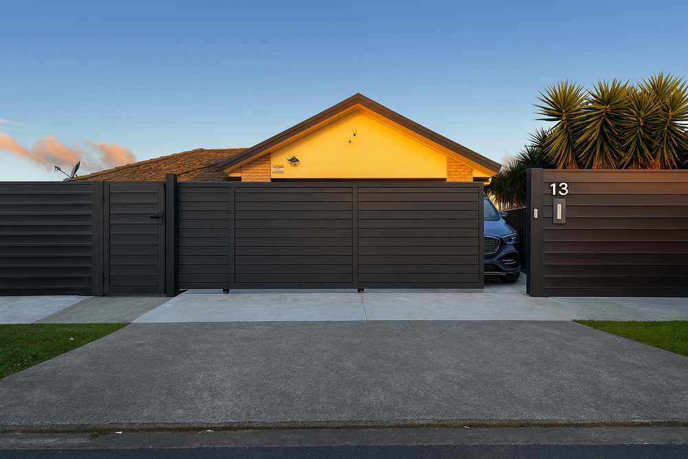 Aluminium Driveway Gate