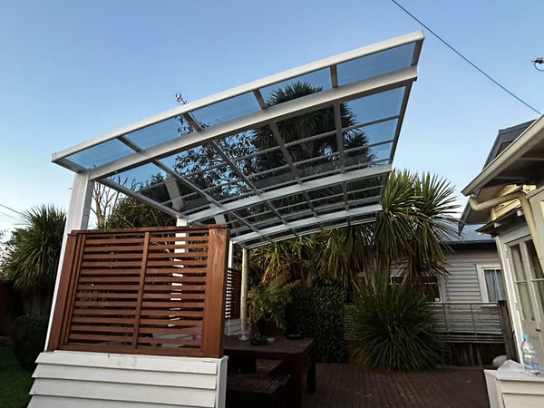 Aluminium Canopy NZ | Polycarbonate Canopy Solutions | GC Living